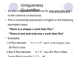Quantifier Examples Discrete Math Comprehensive Guide to Predicates, Quantifiers, and Logic in Discrete ...
