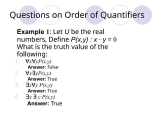 Quantifier Examples Discrete Math Comprehensive Guide to Predicates, Quantifiers, and Logic in Discrete ...