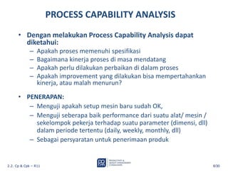 Comprehensive Guide to Process Capability Analysis: Cp, Cpk, and Cpm ...