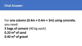 Comprehensive Guide to Detailed Quantity Surveying for Concrete Works ...