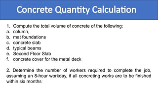 Comprehensive Guide to Detailed Quantity Surveying for Concrete Works ...