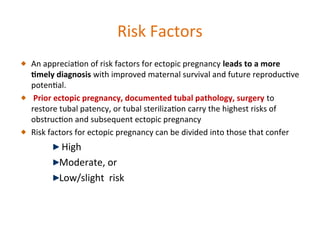 Comprehensive Overview of Ectopic Pregnancy: Risks, Diagnosis, and ...