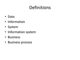2. Role of Infomation System.pdf 652359874515 | PDF