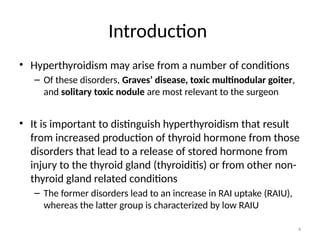 Comprehensive Overview of Thyroid Disorders: Hyperthyroidism and Goiter ...