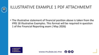 Comprehensive Guide to IFRS 18 Presentation and Disclosure in Financial ...