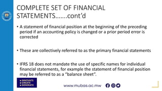 Comprehensive Guide to IFRS 18 Presentation and Disclosure in Financial ...