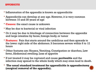 Appendix Death 2. GIT-2.pptx For Medical College Students | PPTX