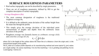 Comprehensive Overview of Surface Texture and Roughness Measurement ...