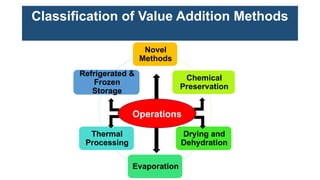 Comprehensive Principles and Techniques of Food Value Addition for ...