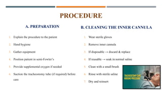 Fowler Rinse Comprehensive Guide to Tracheostomy: Indications, Types, Care, and ...