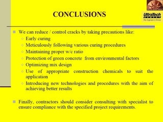 Comprehensive Guide to Structural and Non-Structural Concrete Cracks ...
