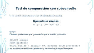 Comprehensive Guide to Advanced SQL Subqueries and Database Management ...