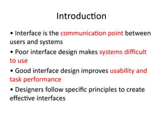 Essential Interface Design Principles for Effective Human-Computer ...
