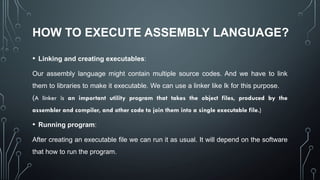 Comprehensive Overview of Assembly and Machine Programming Languages | PPTX