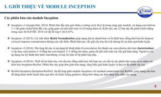 Phân Tích Chi Tiết Module Inception Trong Mạng Neural Nâng Cao | PDF