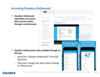 Comprehensive Introduction to Apache Kudu and Cloudera Ecosystem | PDF