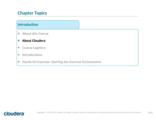 Comprehensive Introduction to Apache Kudu and Cloudera Ecosystem | PDF
