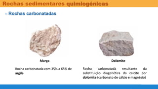 Magnesio Rocha Classificação e Formação das Rochas Sedimentares: Detríticas ...