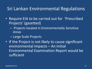 Comprehensive Environmental Impact Assessment of Development Projects | PDF