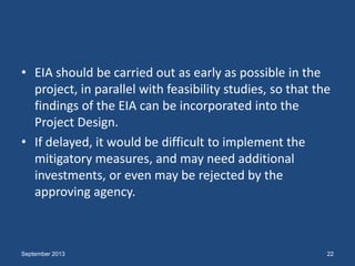 Comprehensive Environmental Impact Assessment of Development Projects | PDF