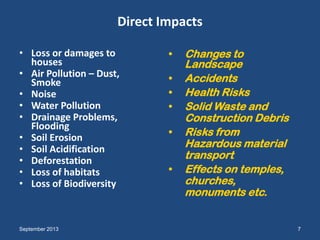 Comprehensive Environmental Impact Assessment of Development Projects | PDF