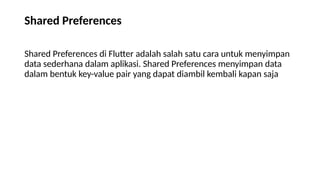 Comprehensive Guide to Data Persistence in Flutter Using Shared ...