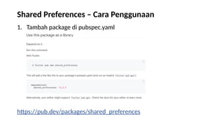 Comprehensive Guide to Data Persistence in Flutter Using Shared ...