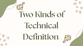 Understanding Technical and Operational Definitions in Vocabulary ...