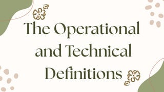 Understanding Technical and Operational Definitions in Vocabulary ...