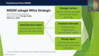 Strategi Msdm Manajemen Sumber Daya Manusia di Era Society 5.0: Strategi Human ...