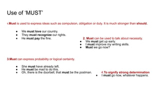 Comprehensive Guide to Auxiliary and Modal Verbs in English Grammar | PDF