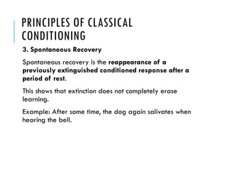 Extinction Conditioning Dogs Comprehensive Overview of Learning Theories: Classical, Operant, and ...