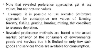 Comprehensive Environmental Valuation: Theory, Values, and Economic ...