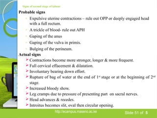 Trickling Sign 2. Topic 1 Normal labour first stage.pptx