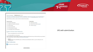 EPC with submit button
 