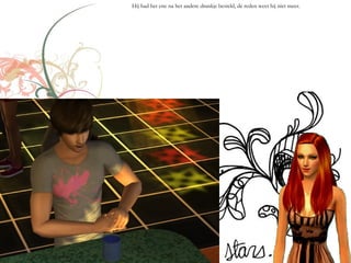 Hij had het ene na het andere drankje besteld, de reden weet hij niet meer.
 