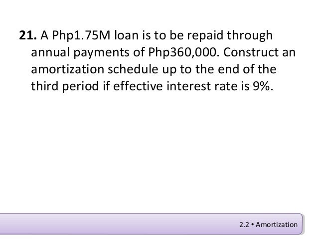 2 2amortization 110921085439 phpapp01 amortization annual payments