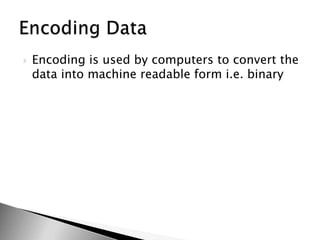 2.2 data and information | PPTX