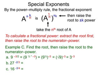 Compound Interest
Let P = principal
i = (periodic) interest rate,
N = number of periods
A = accumulation
then P(1 + i) N = A
The PINA Formula (Periodic Interest)
We use the following time line to see what is happening.
P
0 1 2 3 Nth periodN–1
Rule: Multiply (1 + i) each period forward
 