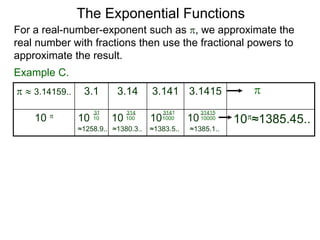 Example F. We open an account with annual rate r = 9%,
compounded monthly, i.e. 12 times a year.
We have r = 9% = 0.09 for one year,
and f = 12 is the number of times of compounding in one year,
Compound Interest
In practice, compound interests are usually quoted in
annual interest rate r and the frequency f, the number of times
of compounding in one year, so the periodic rate i = .
r
f
 