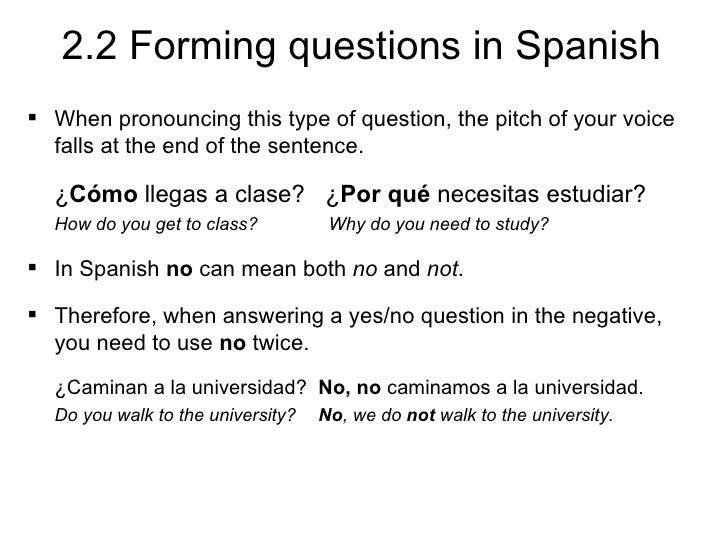 2.2 forming questions