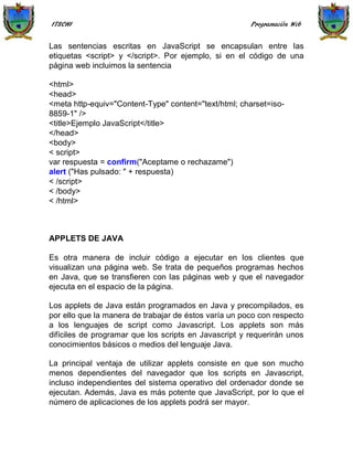 2.2 lenguajes del lado cliente | PDF