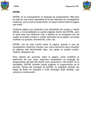 2.2 lenguajes del lado cliente | PDF