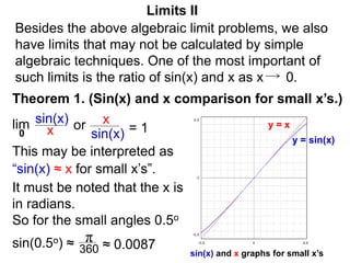 2.2 limits ii | PPTX