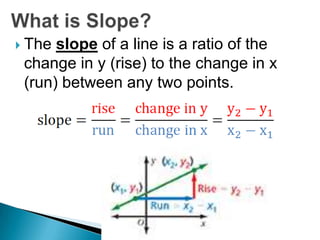 Slope Ratio Example 2 2 slope of a line | PPTX