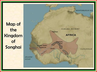 Map of the Kingdom of Songhai 
