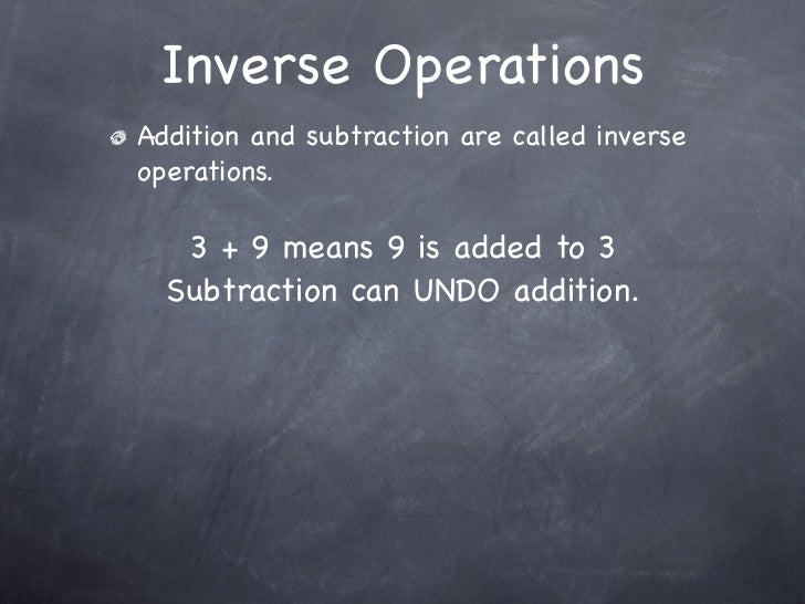 2-3 Relating Addition and Subtraction