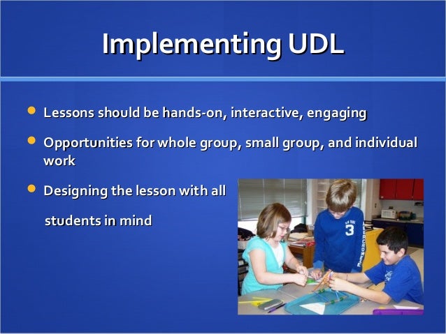 Universal Design In Education