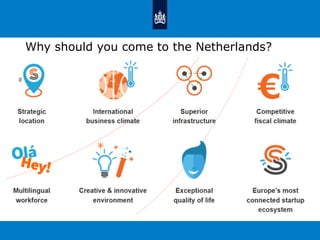 Why should you come to the Netherlands?
 