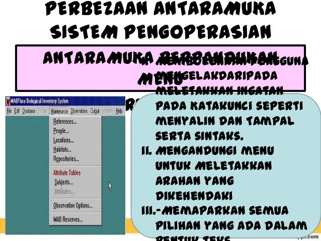 2.3.1 sistem pengoperasian